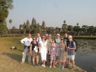 Nasza grupa w Angkor Wat